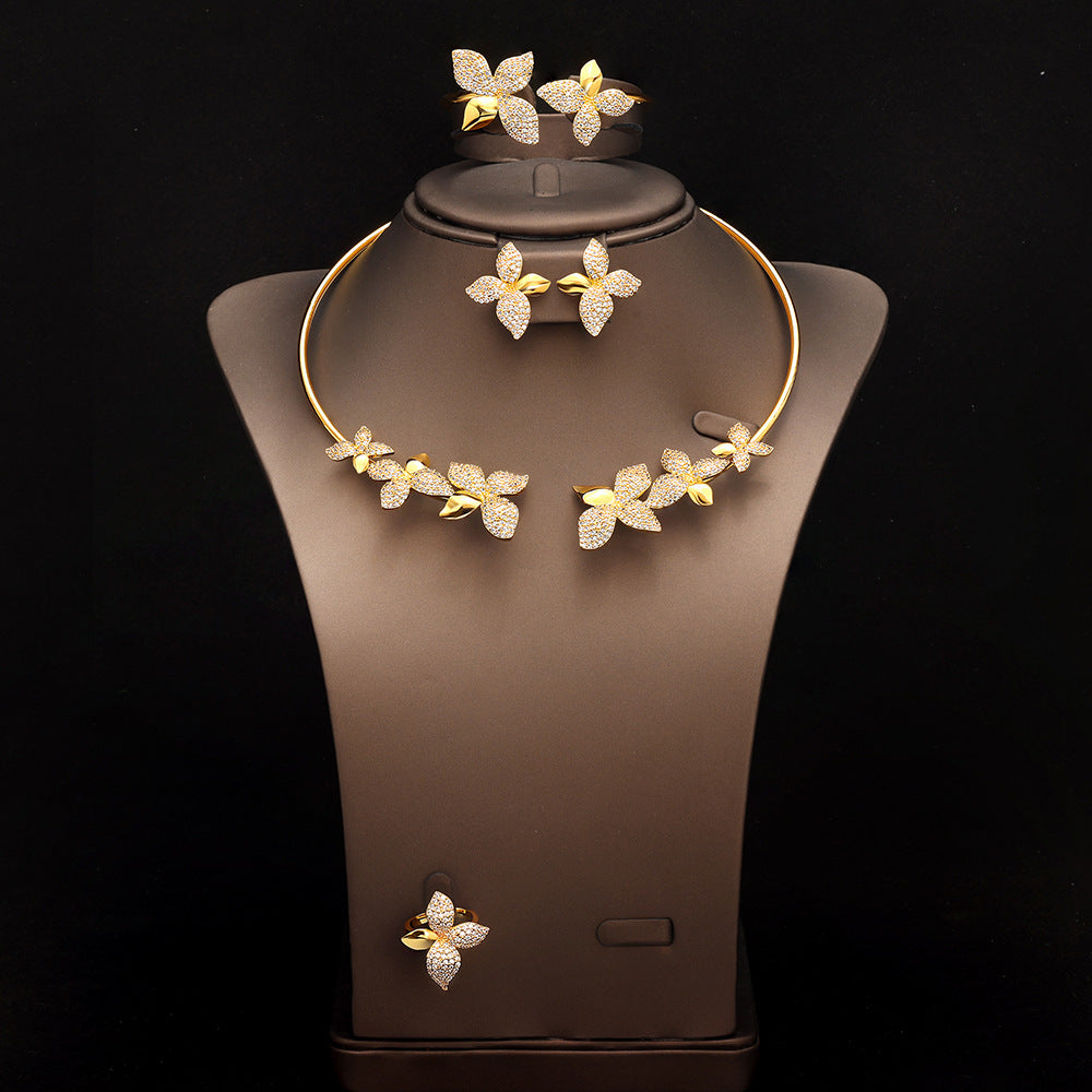 The Mariposa Gold Butterfly Jewelry Set