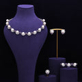 The Colette Pearl Flower Jewelry Set
