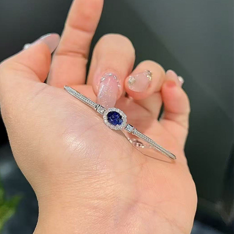 The Margot Royal Blue Statement Bracelet