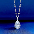 The Delphine Pear Drop Pendant Necklace