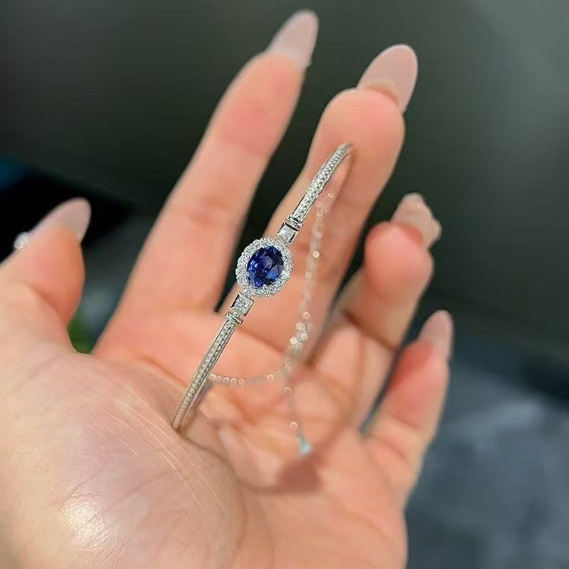 The Margot Royal Blue Statement Bracelet