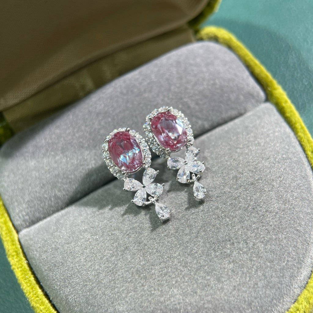The Alexandra Color Change Stone Stud Earrings