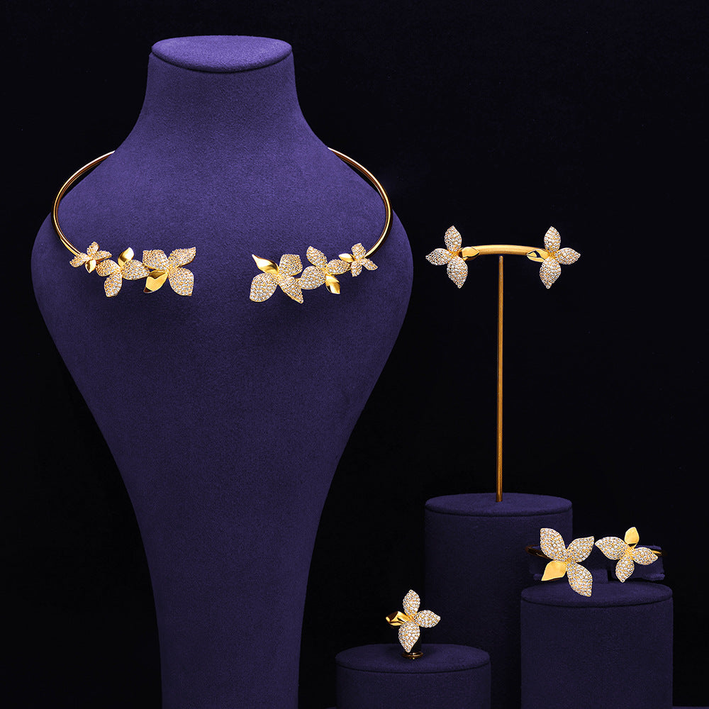 The Mariposa Gold Butterfly Jewelry Set