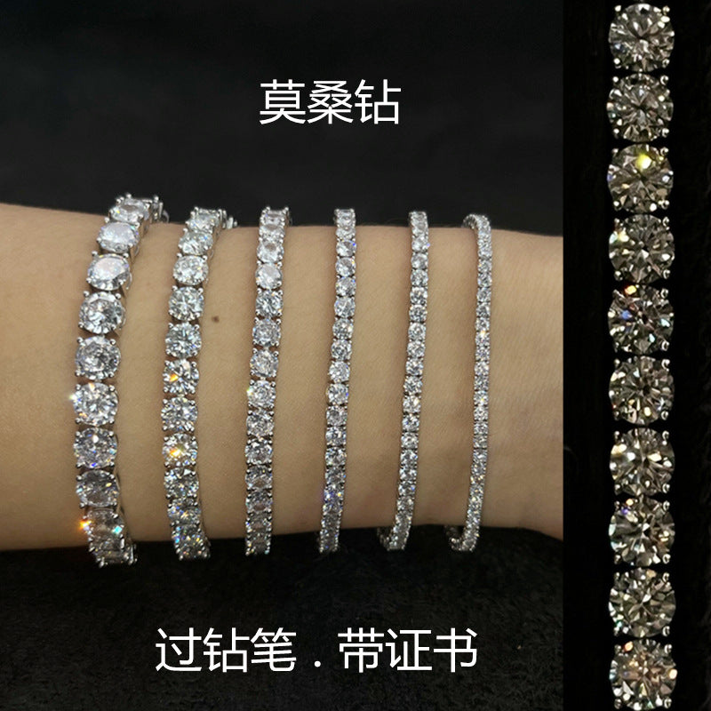 The Riviera Custom Moissanite Tennis Bracelet