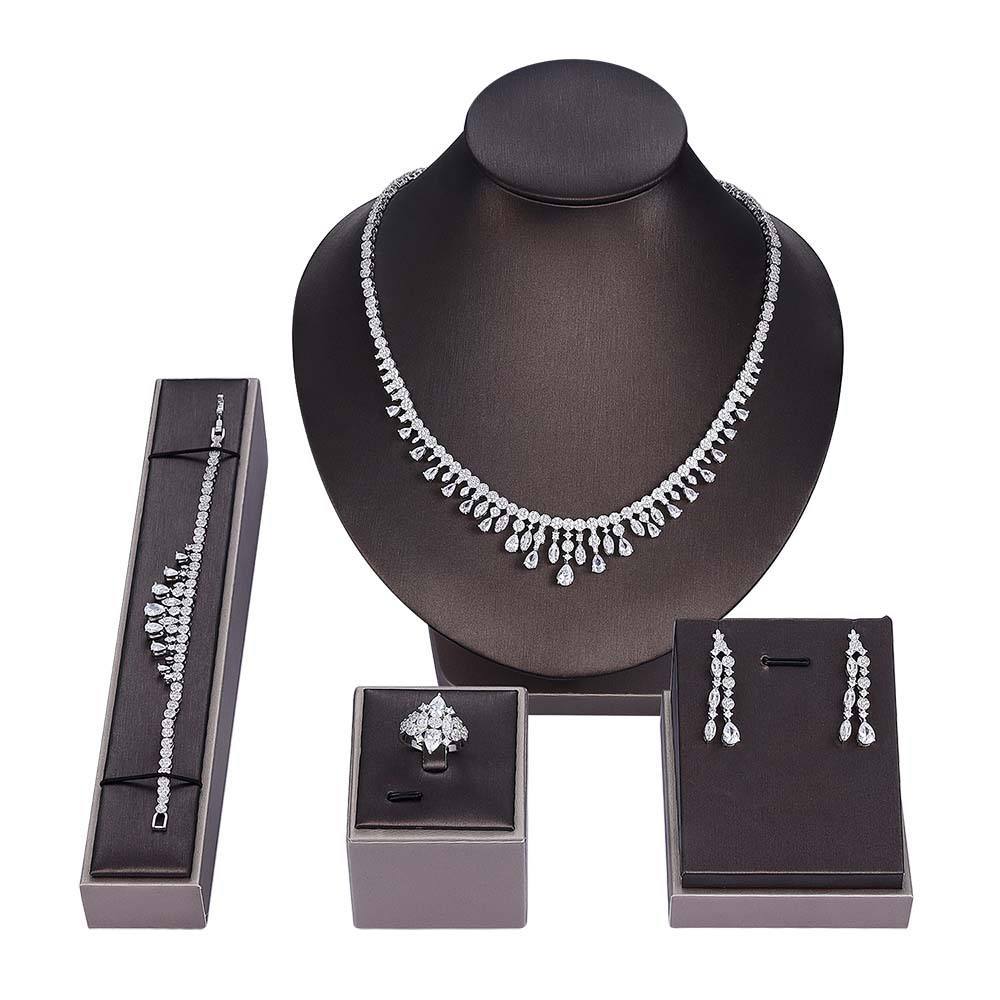 The Amelie Teardrop Fringe Jewelry Set