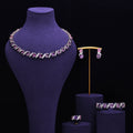 The Rosalie Pink Marquise Jewelry Set