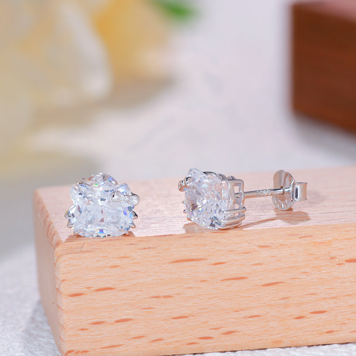 The Kitty Crystal Cat Jewelry Duo