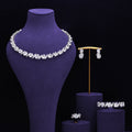 The Odette Oval Crystal Jewelry Set