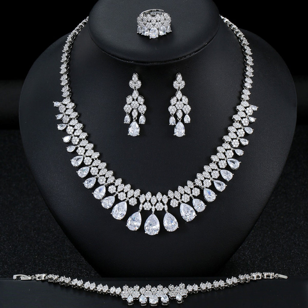 The Viviana Crystal Bridal Jewelry Set