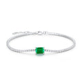 The Élan Emerald Tennis Bracelet