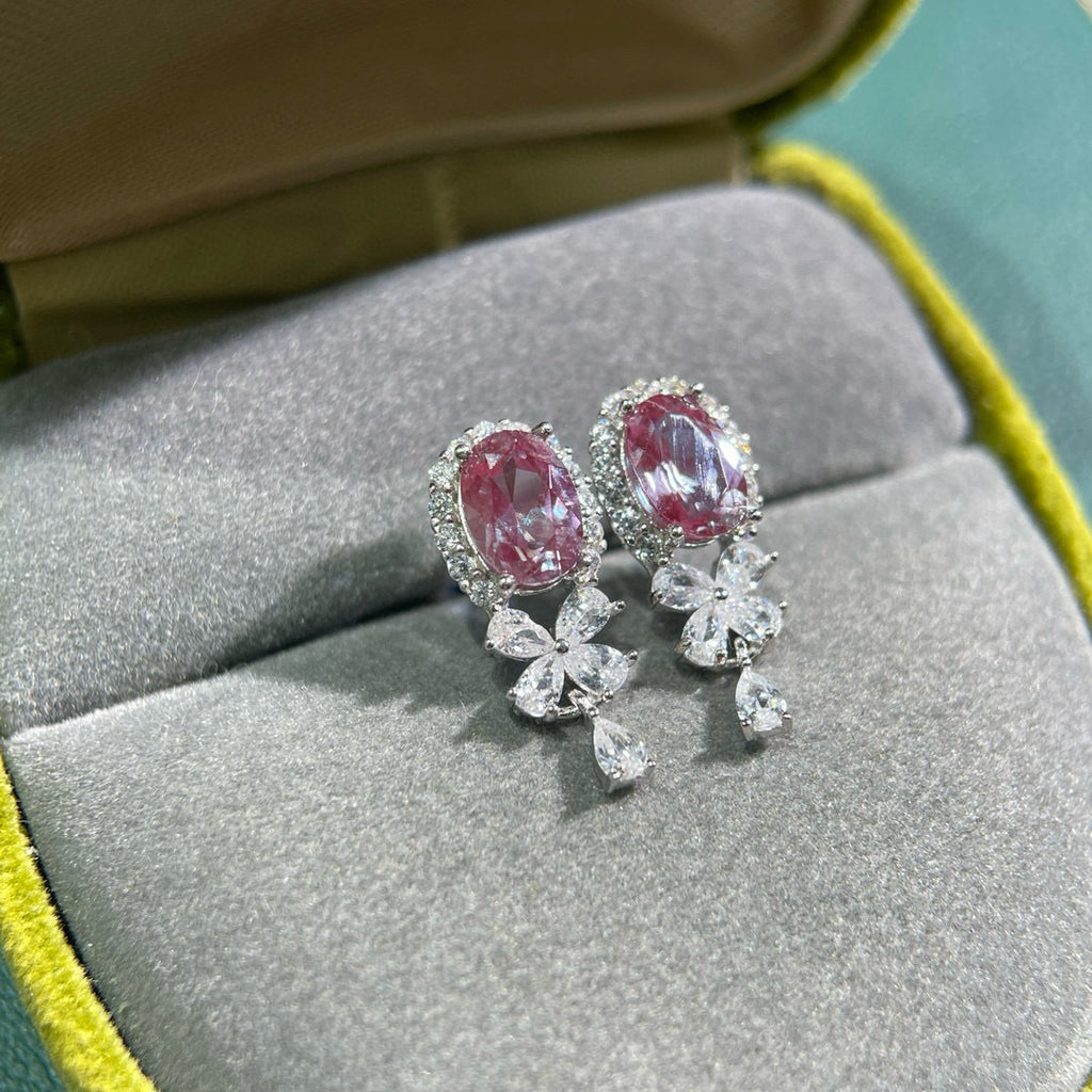 The Alexandra Color Change Stone Stud Earrings