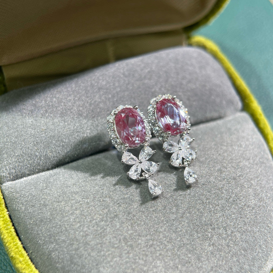 The Alexandra Color Change Stone Stud Earrings