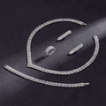 The Camille Classic Crystal Bridal Jewelry Set