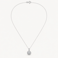 The Solenne One-Carat Lab-Grown Diamond Pendant on warm white